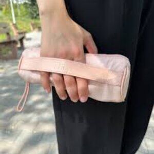 DIOR Beauty Canvas Pale Pink Wristlet Pouch